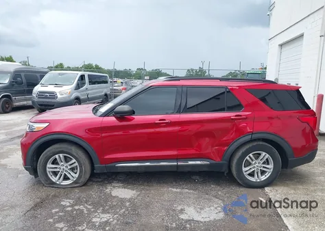 2021 Ford Explorer Xlt from USA, damaged, VIN 1FMSK8DH2MGC04857